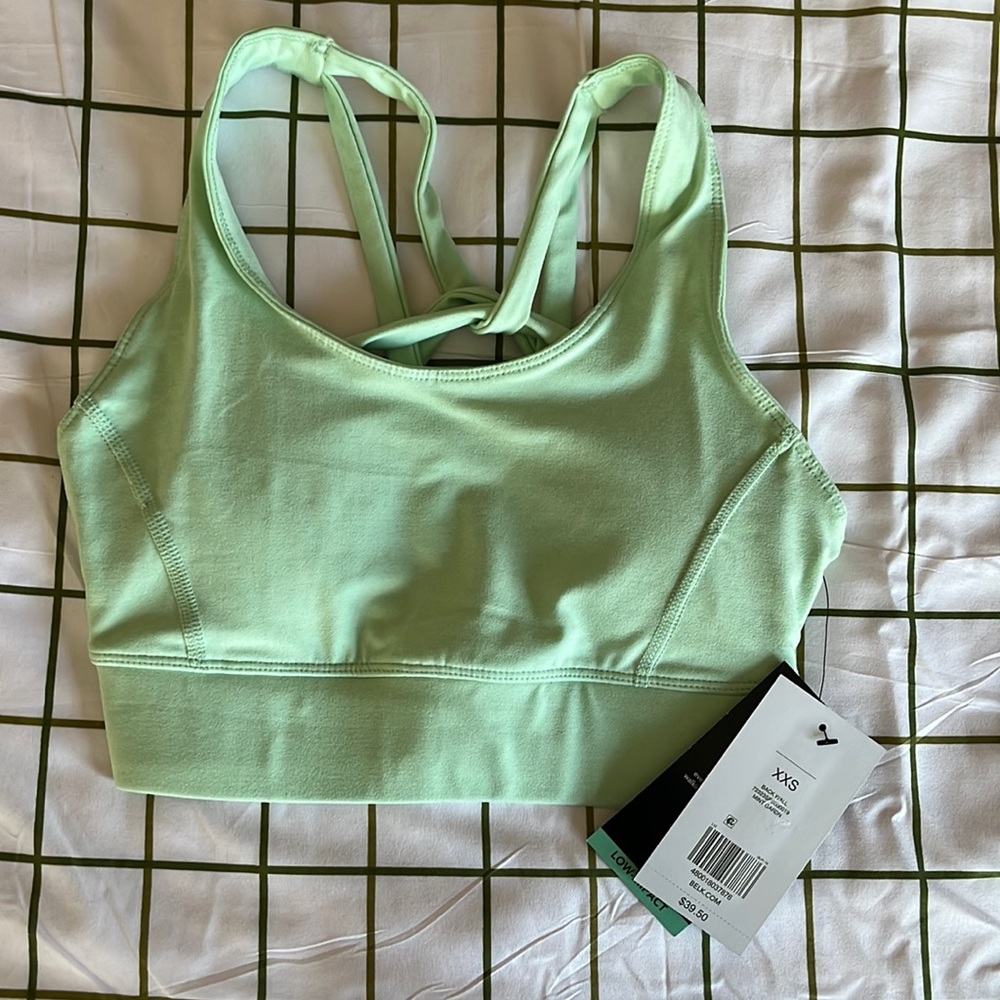 Green Zelos sports bra
